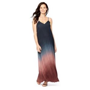 Motherhood maternity Ombre maxi dress